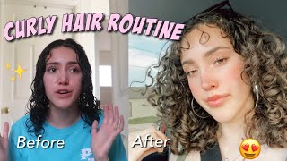 MY 2020 CURLY HAIR ROUTINE! | Pau Torres