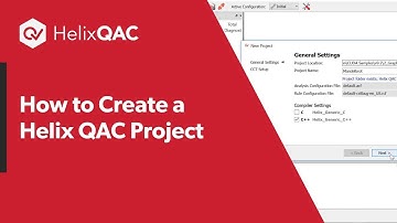 How to Create a Helix QAC Project