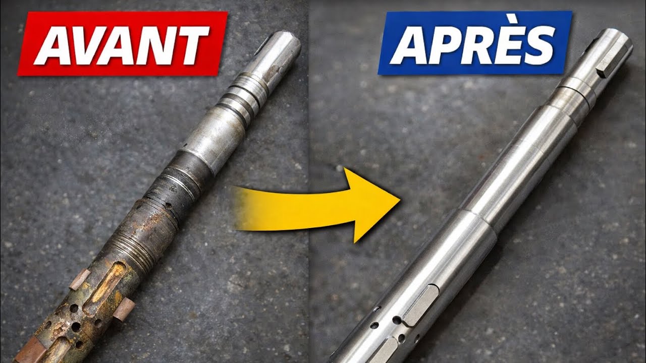 Arbre cassé en usinage 😱 Sauvetage impossible ?