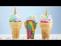 Unicorn Cake-Cones with a MAGICAL Surprise INSIDE!