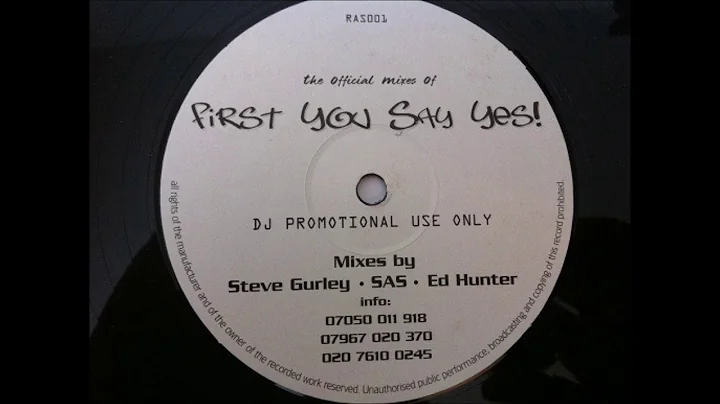 Jill Francis - First You Say Yes! (Untitled Mix 2)
