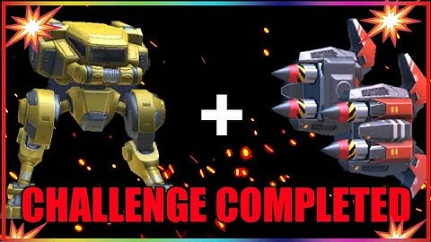 Lancer with javelin rack 4 challenge completed 🤩🔥with voice over,mech arena robot showdown