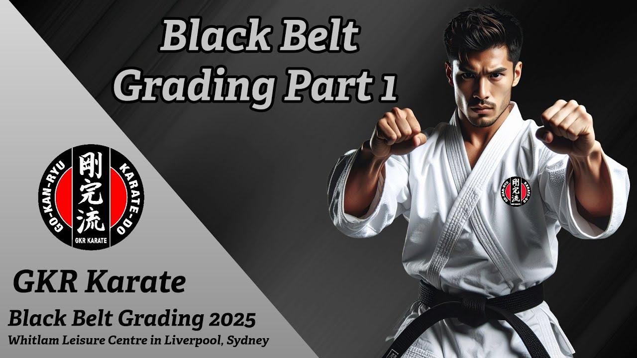 GKR Karate November Black Belt Grading NSW Australia 2025  Part 1