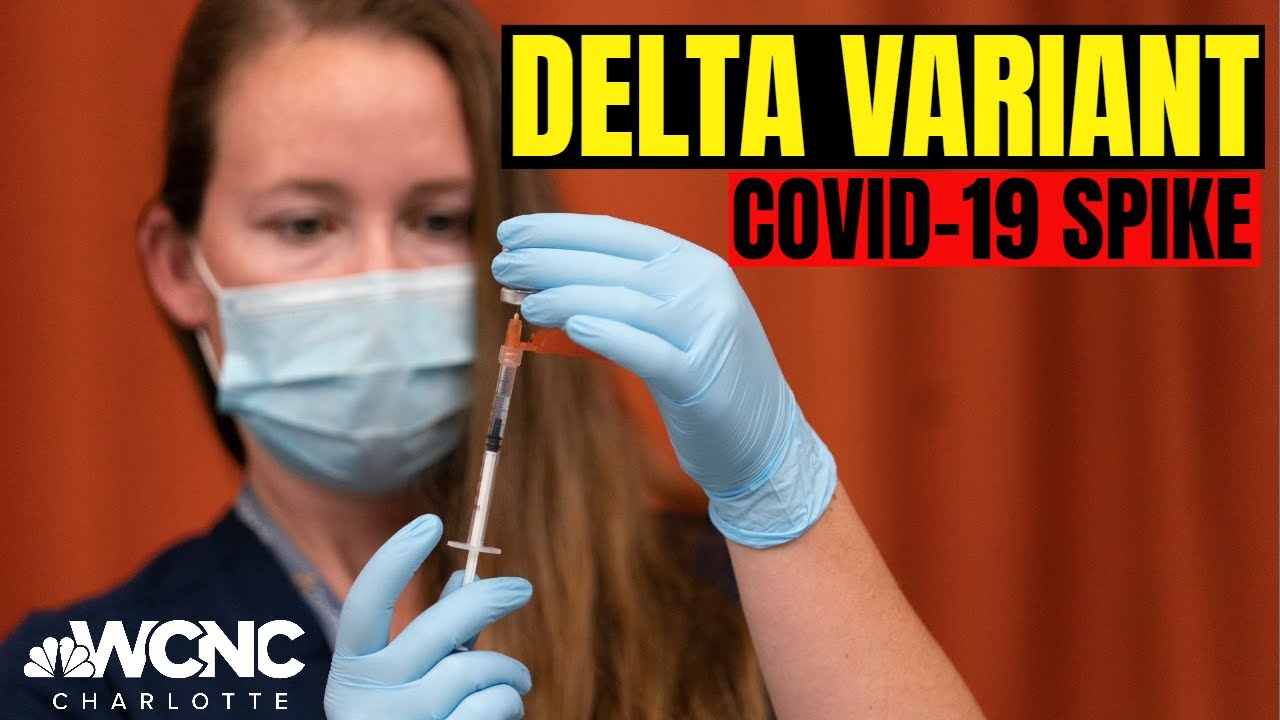 Delta variant fuels COVID-19 surge in the Carolinas - YouTube