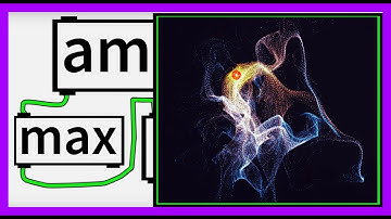 Particles System  in Max/MSP Series | 05: Noise 3D Flow Field with [jit.bfg]