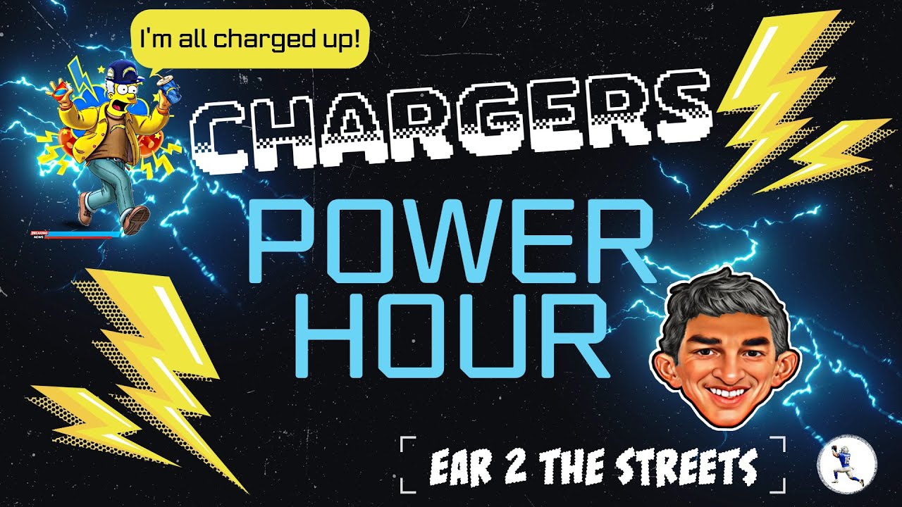 ⚡ WELCOME TO THE LOS ANGELES CHARGERS POWER HOUR ⚡