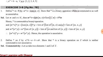 Exercise 3B,Chapter 3 Binary Operations Rs aggarwal Class 12 Math solutions