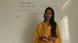 "Finding Bond order  in C2+ & F2 " class 11 chemistry iit jee chemical bonding