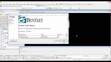 Import DXF file in MXRoad