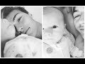 Lucky Blue Smith and his daughter Gravity | Instagram Story | September 28, 2017