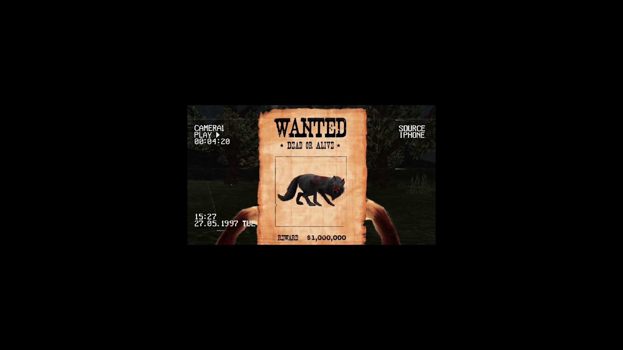 Pov: Finding A Wolf Wanted #wildcraft #edit