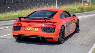 Audi R8 V10 Plus with Quicksilver Exhaust - LOUD Revs, Accelerations & Drifts !