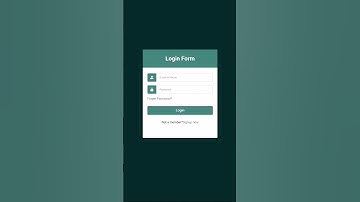 Stylish login page formation @LogicLyric #viral #html #youtube #htmlcss #coding #css #shorts