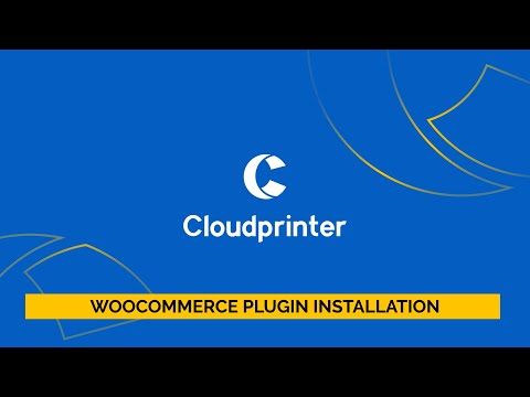 WooCommerce plugin installation
