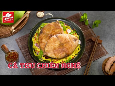 CÁ THU CHIÊN NGHỆ | MÓN NGON MỖI NGÀY | VIVU TV