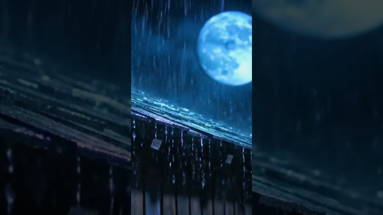 Watch Cozy Rain on Roof Under Full Moon 🌧️🌕 on YouTube Watch Cozy Rain on Roof Under Full Moon 🌧️🌕 on YouTube