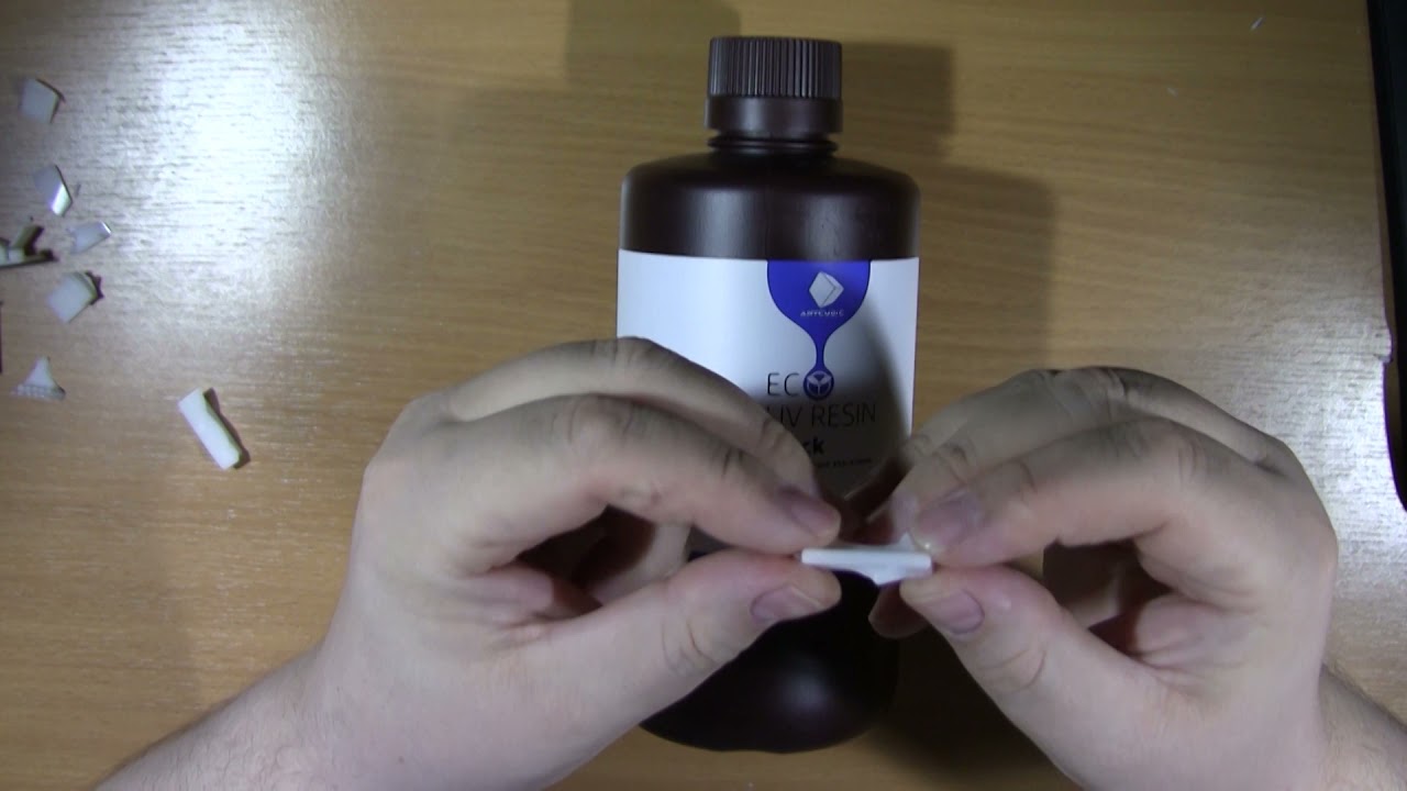 Anycubic ECO UV resin - отзыв о смоле растительного происхождения