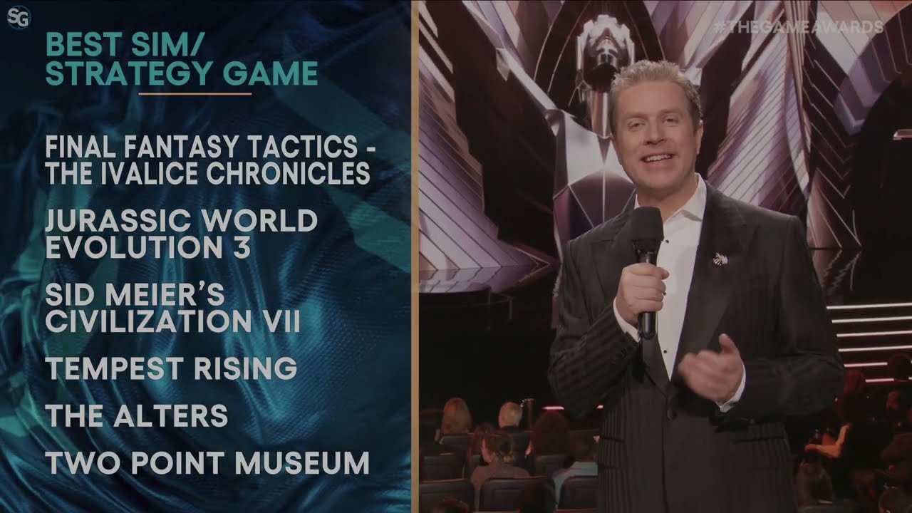 Лучшая экшен/приключенческая игра, художественное оформление, симулятор/стратегия и дебютная инди...