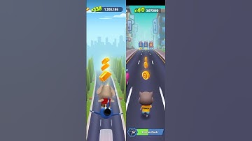 Big universe Alan walker| cat runner Vs talking Tom gold run gameplay| supernovaX