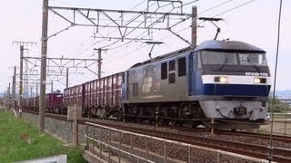 JR貨物 2062レ EF210-173[新]号機牽引貨物 100番台最終機番