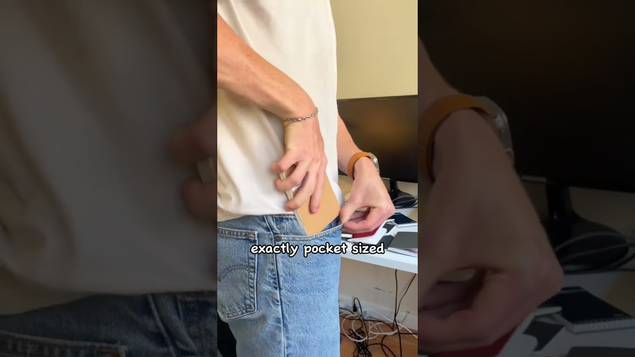 Would you carry around a pocket notebook? #pocketnotebook #mindfulness #screentime