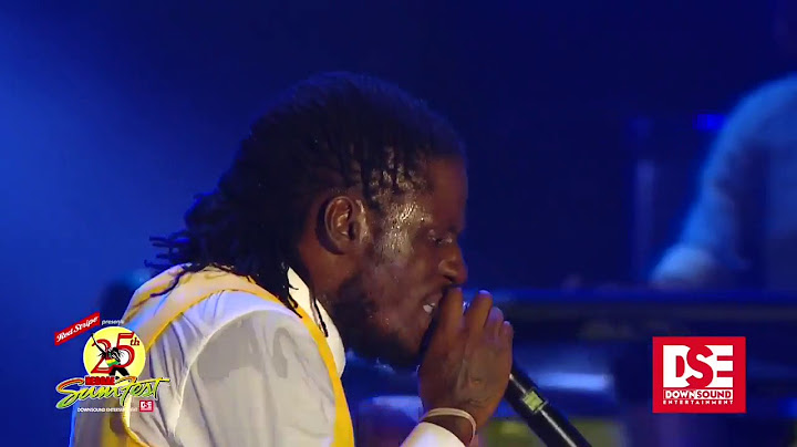 Aidonia 4th Genna Govanna Full Performance At Reggae Sumfest 2017