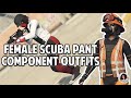 *CROOKED COP MERGE PATCHED* GTA5 | Scubasuit Pants + Any Shoes Female Component Outfits