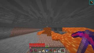 Minecraft : Amplified Survival : Water + Lava = ??? : Episode 78