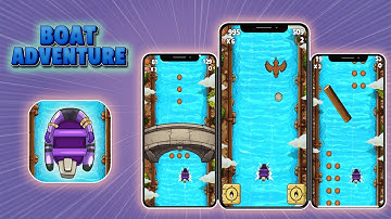 Boat Adventure || Construct 3 Game Template || Source code