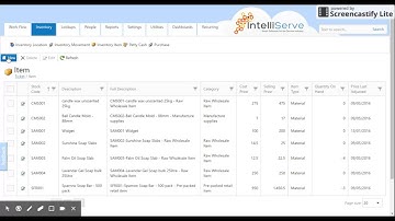 IntelliServe Tutorial 8: Creating Your Inventory