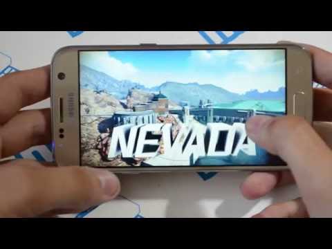 Корейская 100% копия Samsung Galaxy S7 - тест игры ASPHALT 8