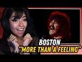 THOSE VOCALS!! | FIRST TIME HEARING Boston - "More Than A Feeling" | REACTION
