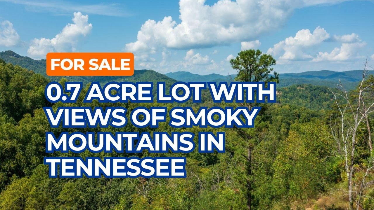 For Sale Design Your Dream Custom Home In The Smoky Mountains in Gated Community In Tennessee