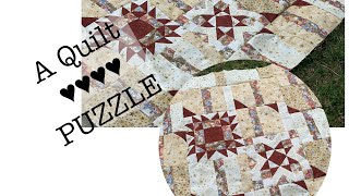 Leftover Quilt Blocks Make The Prettiest Quilts-Puzzle This Quilt Together With Me