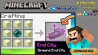 HOW TO DOWNLOAD OP STRUCTURE MOD IN MINECRAFT PE 1.17 screenshot 4