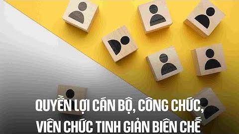 Quyền lợi cán bộ, công chức, viên chức tinh giản biên chế| Báo Lao Động