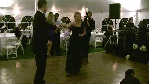 Mrs. Spahn and Matthew Dance.