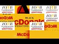 Black McDonald's Operators Association Logo Sparta NBK Style Remix