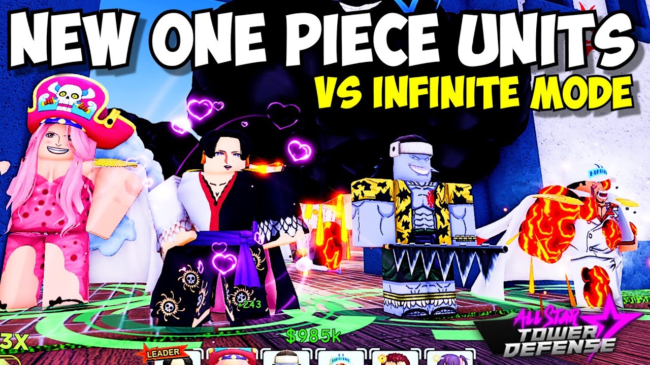 New One Piece Units Vs Infinite Mode Secretly Op Or Dogwater Astd