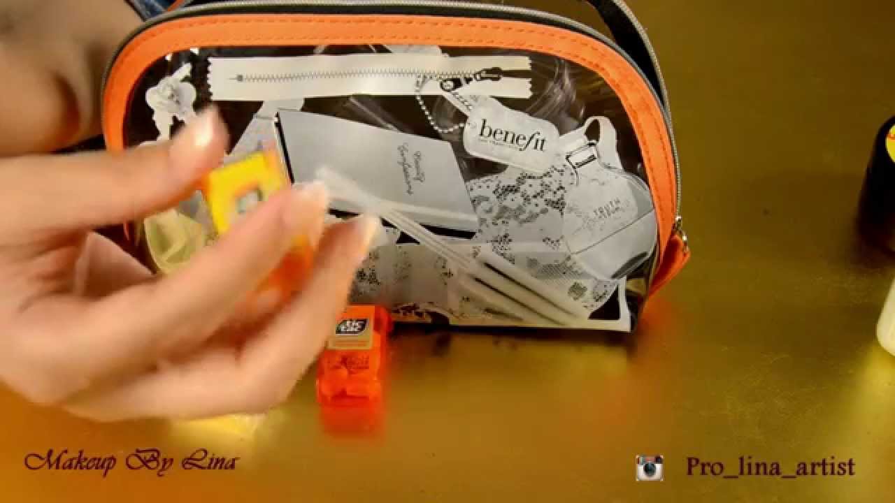 How to organize your Makeup Bag كيف تنظمين شنطة مكياجك YouTube