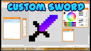 ✔Minecraft: (1.12+) How to make your own CUSTOM TEXTURE PACK! using paint.net