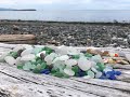 6.23.20 Amazing New Sea Glass finds on Glass Beach- Port Townsend