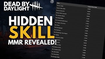 How to See your Hidden Skill Rating in Dead by Daylight!