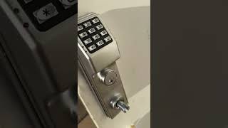 9/11 Installing Trilogy Keypad on Panic Bar: Initial Setup &amp; Assessment | Castle Rock Lock