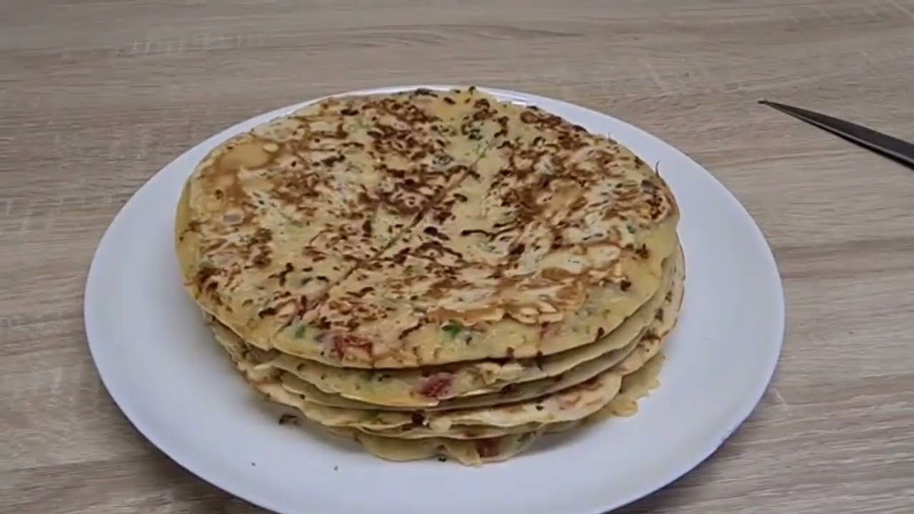 Crêpes aux légumes