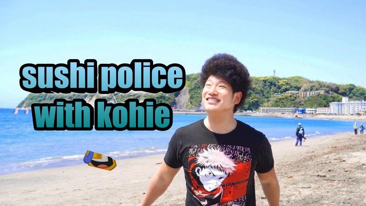 [ Sushi police ] revenge of the curry police song🙏😂