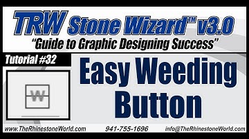 TRW Stone Wizard 3 Tutorial 32 Easy Weeding Button