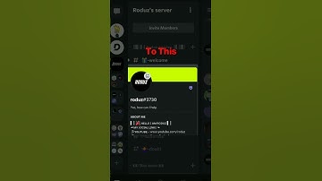Discord About me feature available on mobile -  https://youtu.be/WHmRAzRTX-8 #roduz #discord