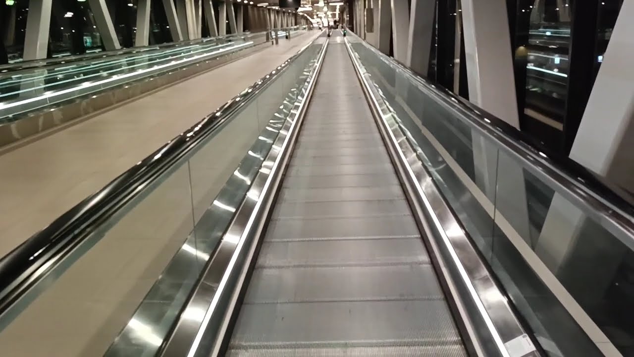 Riyadh Airport Terminal 3-4 metro stop to Airport connection Part 3 