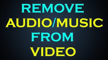 How To Remove Audio/Music From Video Using Wondershare Filmora
